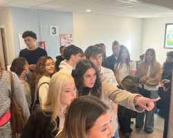 Animation pour Pâques au campus de l'ISCOM Montpellier