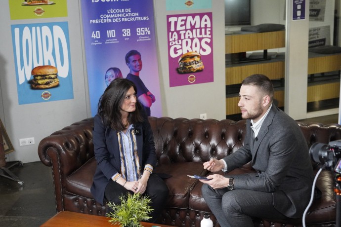 caroline grassaud dg sur écoute thotis école de communication