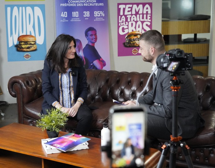 caroline grassaud interview thotis dg sur écoute école de communication