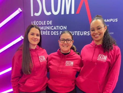 ISCOM Montpellier au Salon de l'Étudiant