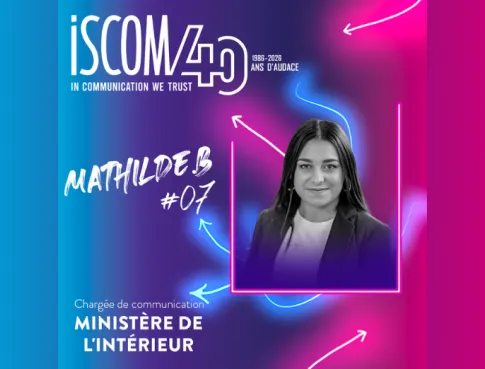 40 ans d’ISCOM, 40 ans d’ICÔNES : Mathilde Blanchard