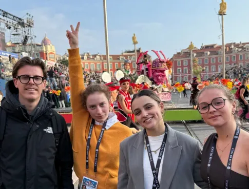 L'ISCOM Nice au Carnaval de Nice 2026