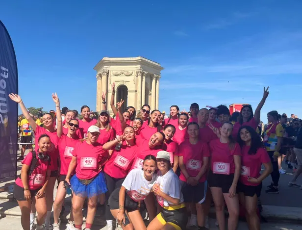 etudiants-ISCOM-Montpellier-course-solidarite-2025
